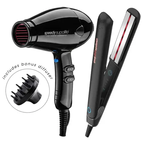 Speedy Supa Lite Hair Dryer & 230IR Straightner