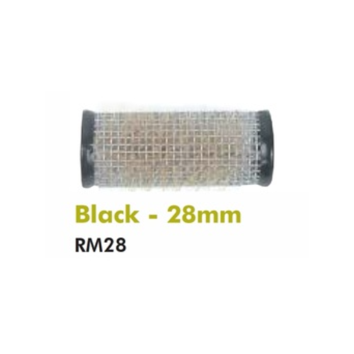 Roller Metal Brush 28mm Black