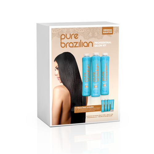 Pure Brazilian – Professional Salon Kit (ORIGINAL SOLUTION) – 13-Piece  